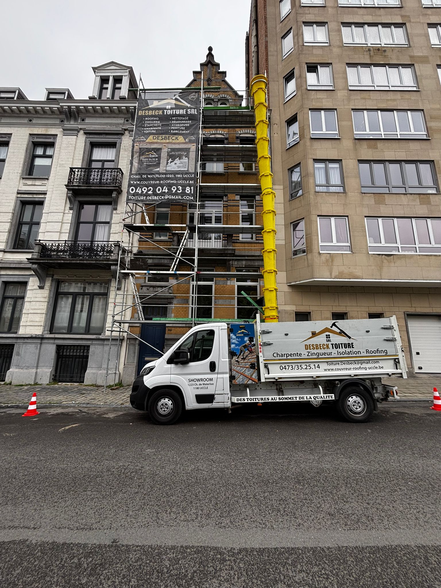 Réalisation 2 · Couvreur Uccle · Desbeck Toiture